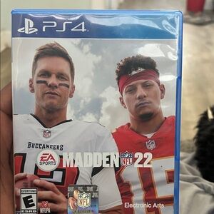The Game Madden NFL 22 for PS4 - Blue Case